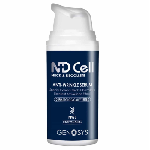 АНТИВОЗРАСТНАЯ СЫВОРОТКА ДЛЯ ШЕИ И ЗОНЫ ДЕКОЛЬТЕ GENOSYS NDCELL ANTI-WRINKLE SERUM, 30 МЛ