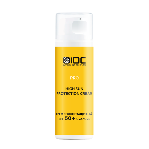 КРЕМ СОЛНЦЕЗАЩИТНЫЙ INITIO PRO-HIGH SUNPROTECTION CREAM IO PRS SPF 50+ UVA/UVB, 150 МЛ